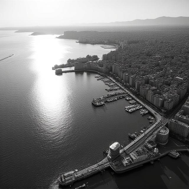 Mappa di Roma e del litorale