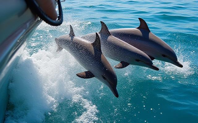 Avvistamento delfini nel Mediterraneo